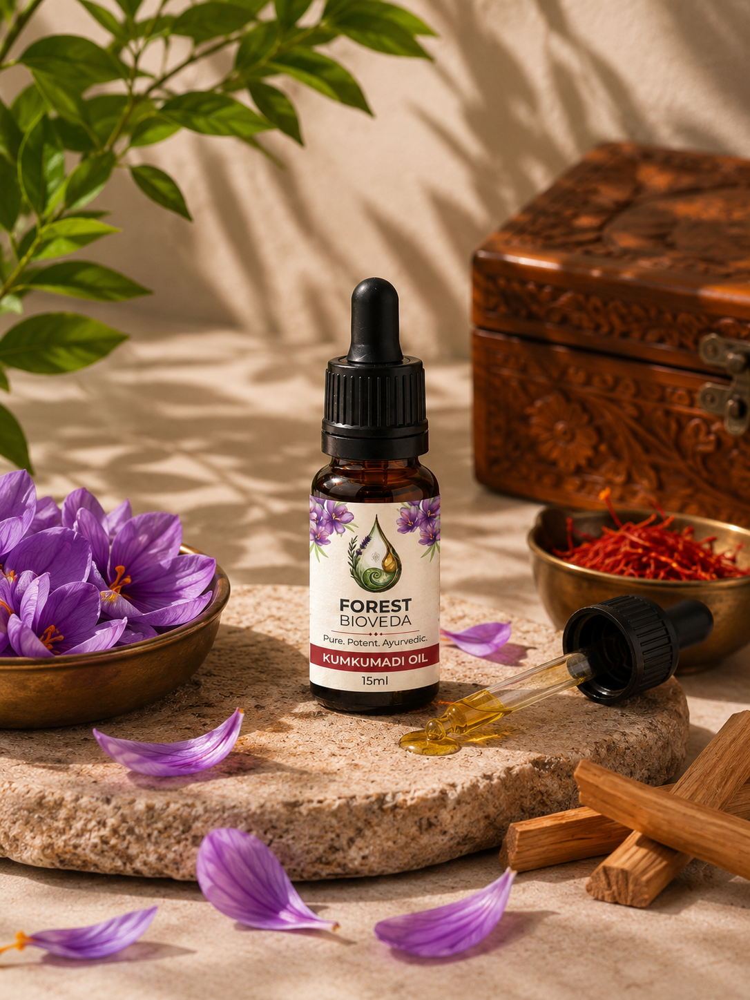 Kumkumadi Oil for Flawless Skin Radiance