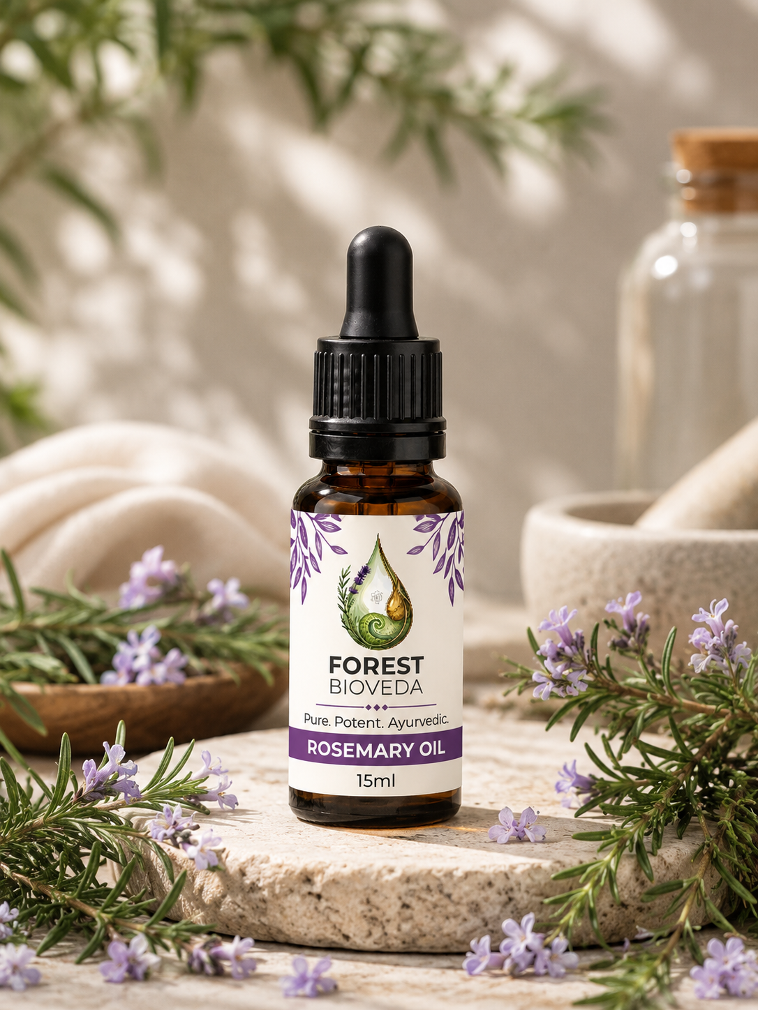 Rosemary Essential Oil for Hair Growth & Deep Nourishment