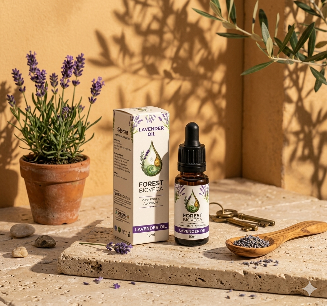 Lavender Oil for Deep Relaxation & Restful Sleep