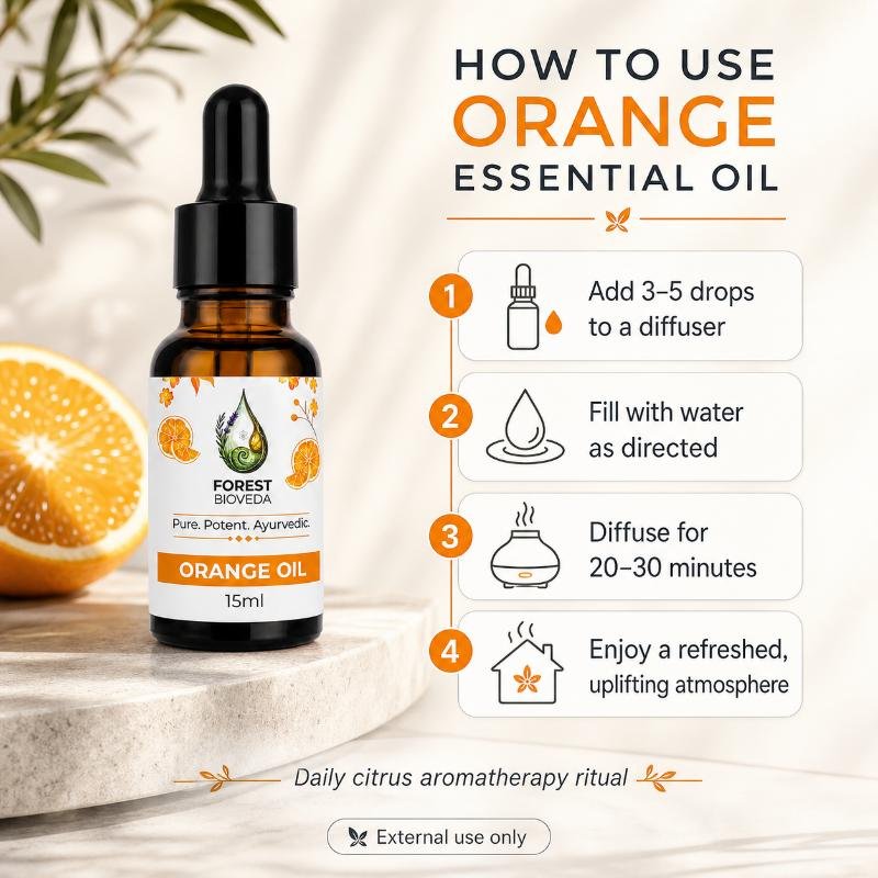 Orange Oil For Zesty Enrichment