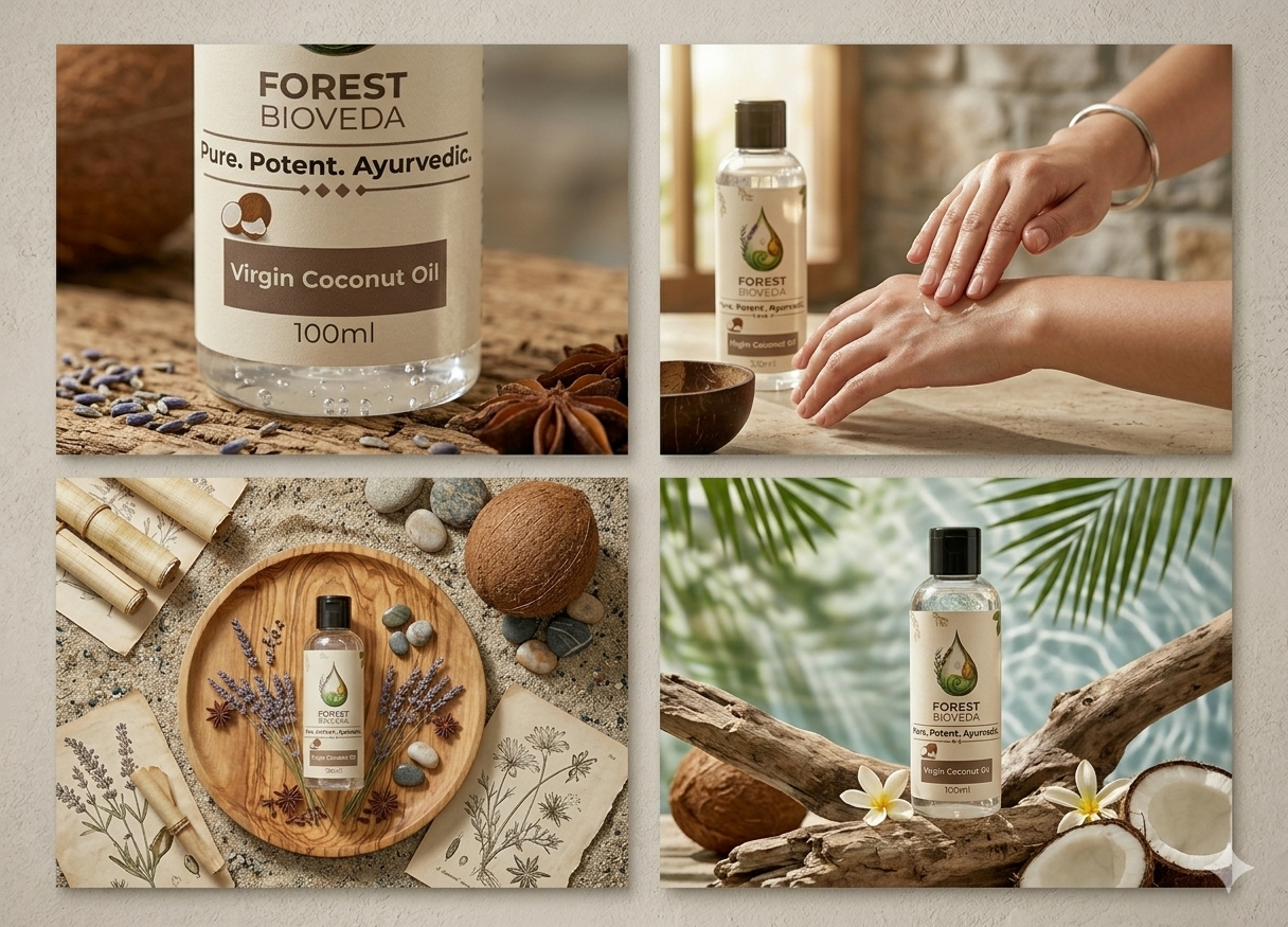 Coconut Oil For Deep Nourishment & Natural Glow