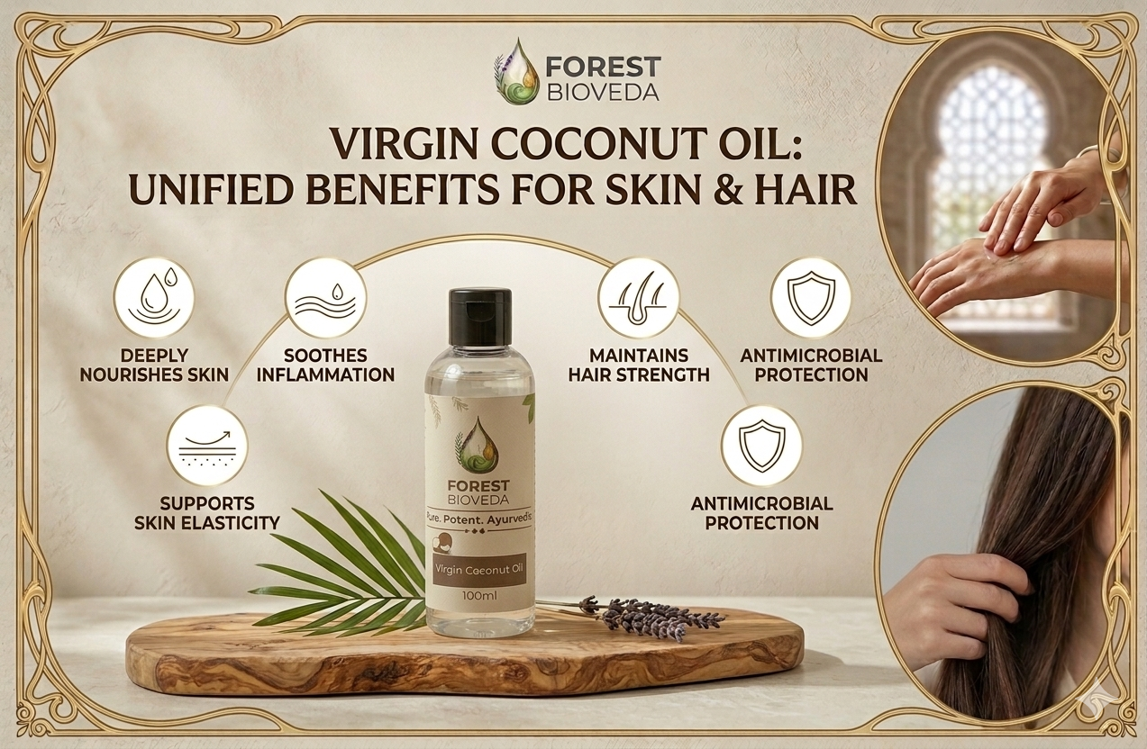 Coconut Oil For Deep Nourishment & Natural Glow
