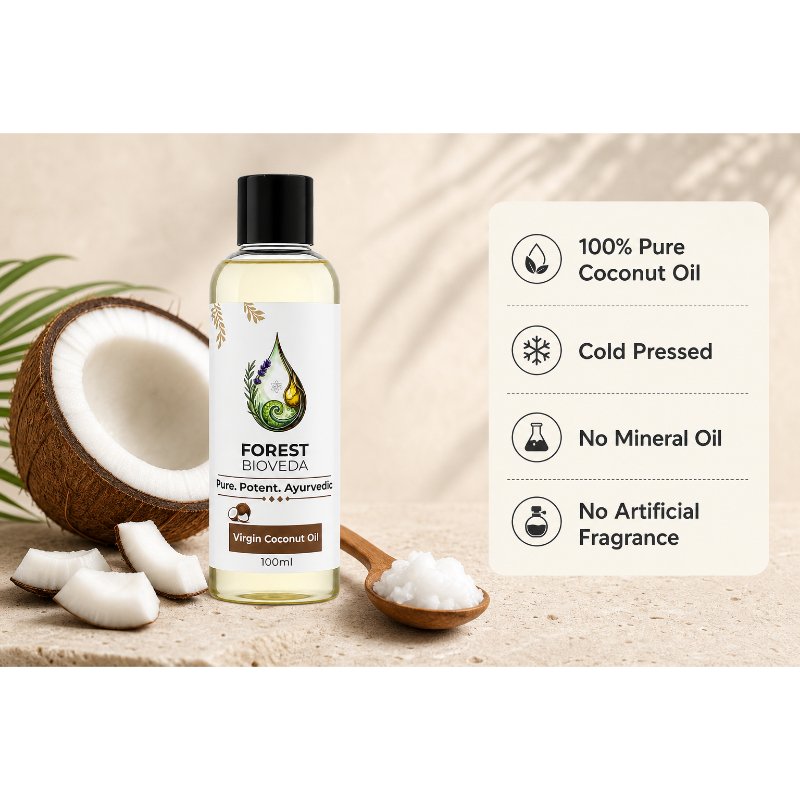 Coconut Oil For Deep Nourishment & Natural Glow