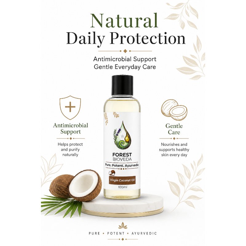 Coconut Oil For Deep Nourishment & Natural Glow