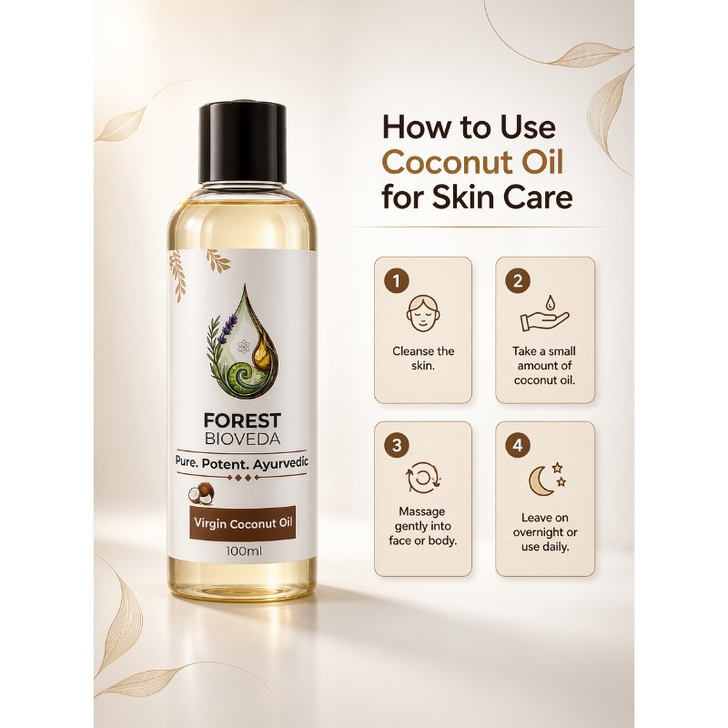 Coconut Oil For Deep Nourishment & Natural Glow