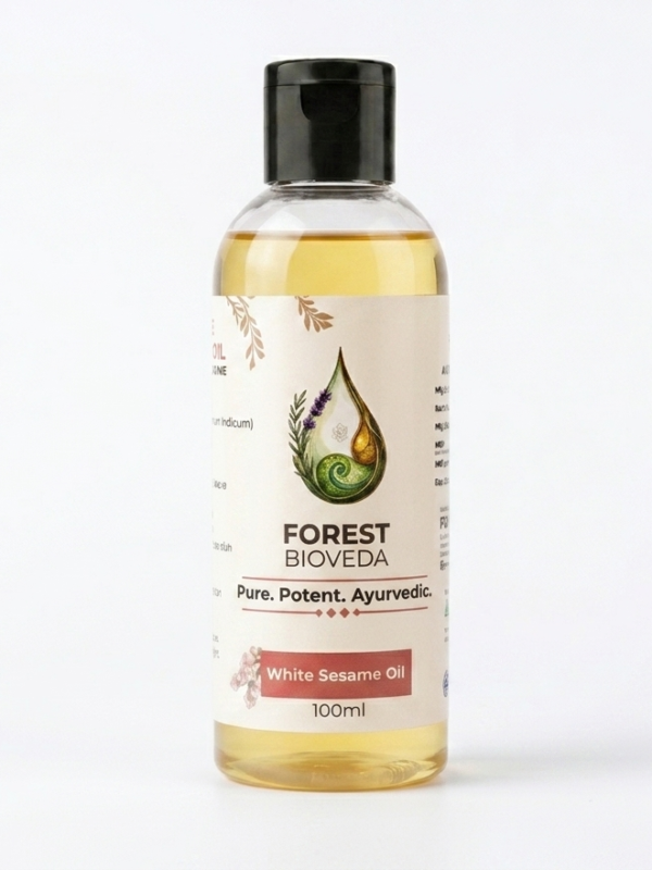 White Sesame Oil For Holistic Wellness & Daily Nourishment