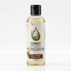 Cold Press Castor Oil For Stronger Hair & Lasting Hydration