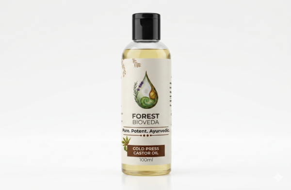 Cold Press Castor Oil For Stronger Hair & Lasting Hydration