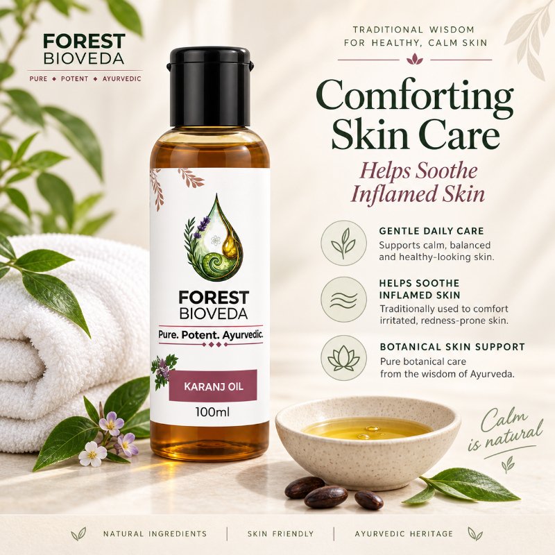 Karanj Oil For Protective Skin Care & Comfort