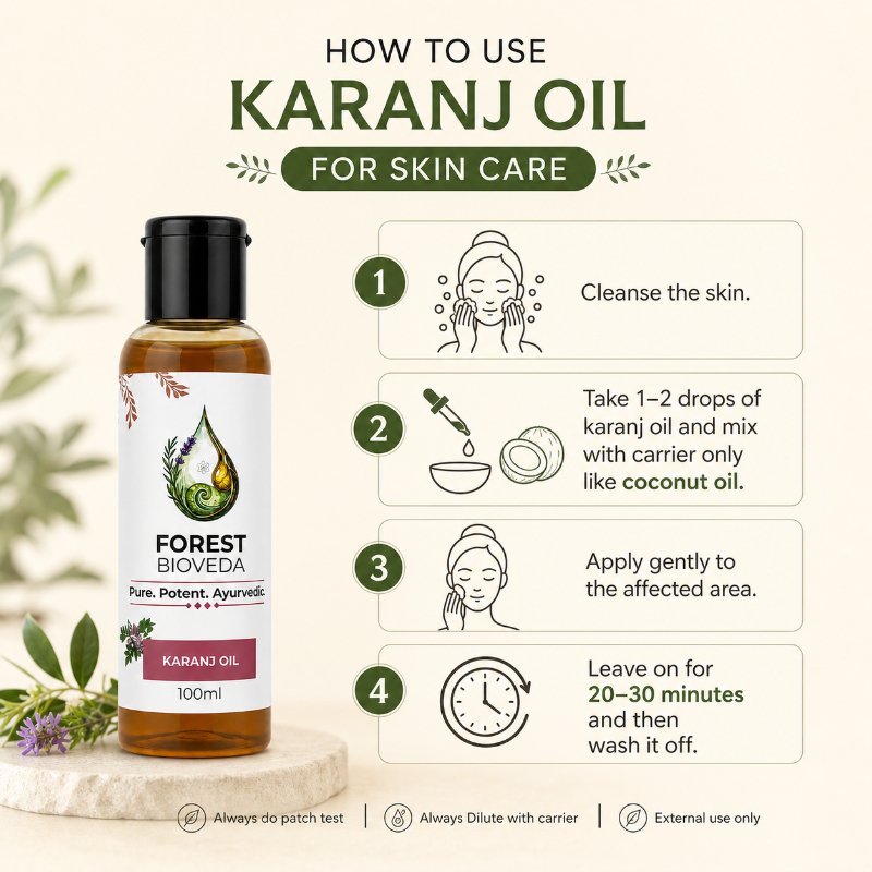 Karanj Oil For Protective Skin Care & Comfort