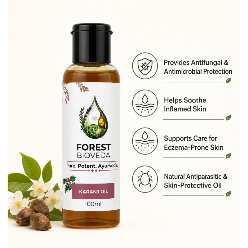 Karanj Oil For Protective Skin Care & Comfort