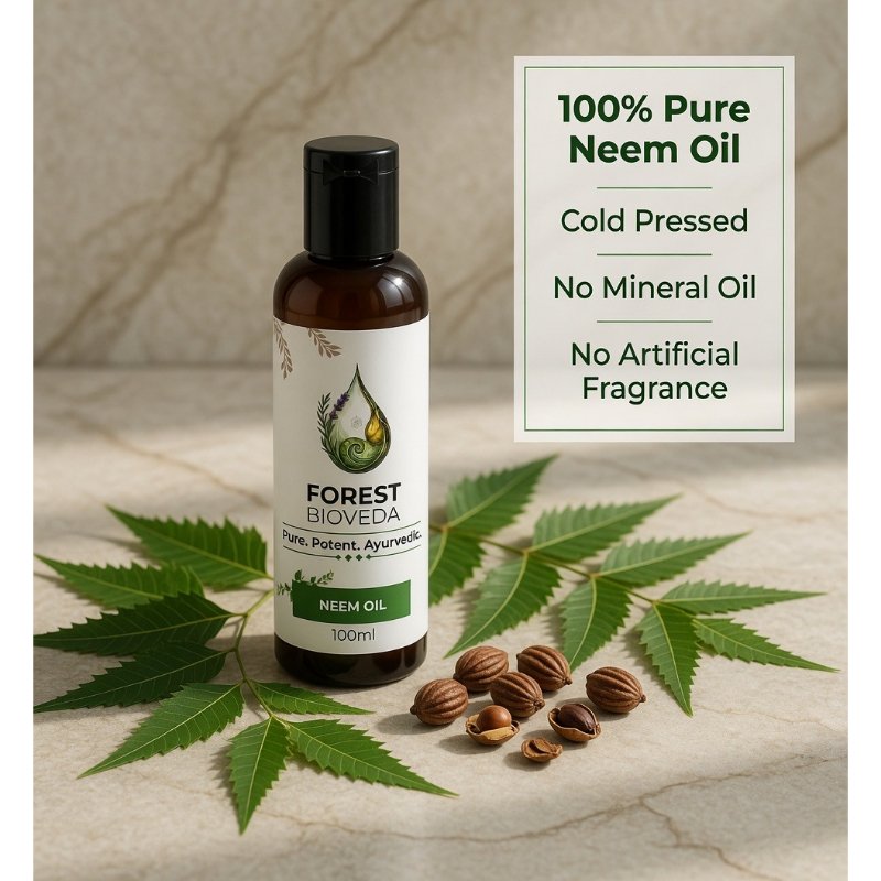 Neem oil For Clear, Balanced & Healthy-Looking Skin
