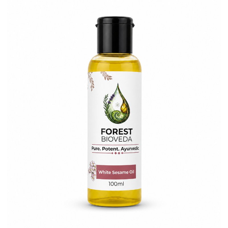 White Sesame Oil For Holistic Wellness & Daily Nourishment