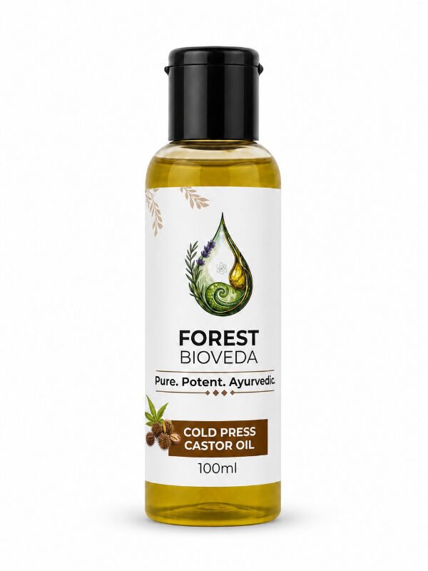 Cold Press Castor Oil For Stronger Hair & Lasting Hydration